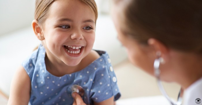 Sandra is informed by a pediatrician