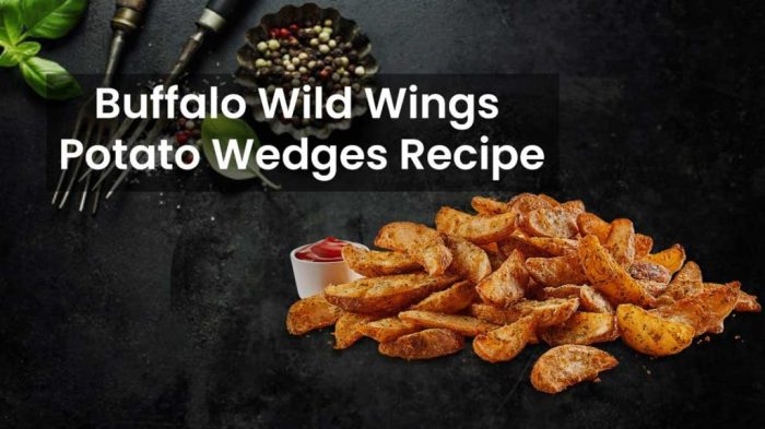 Buffalo wild wings wedges recipe