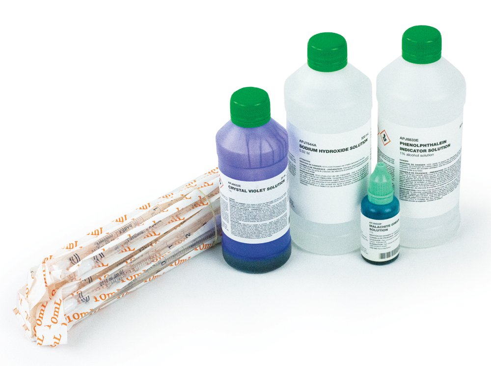 Kinetics of crystal violet fading lab