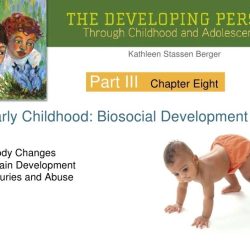 Biosocial development in early childhood