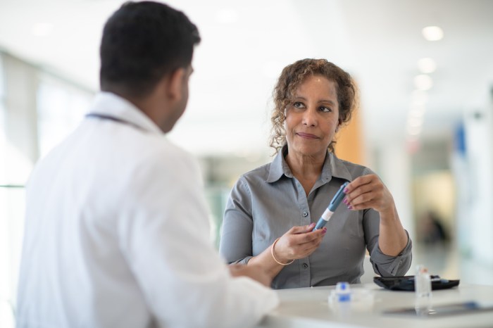 A nurse is teaching a client how to self-administer insulin